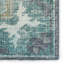 Tapis bleu sarcelle / olive noué à la main Kai (5 pi x 8 pi)-1726797741