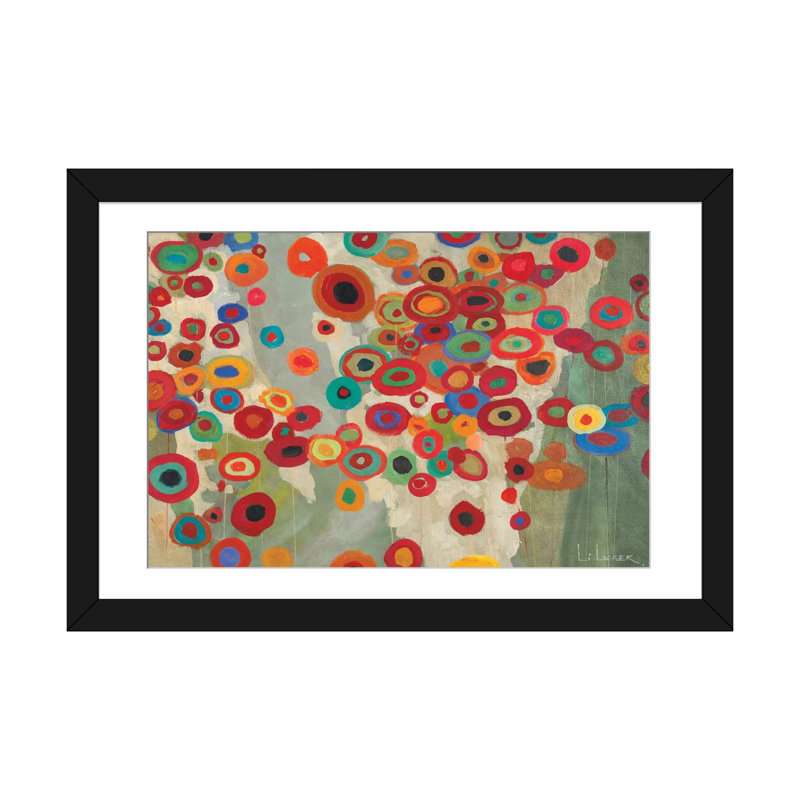 « célébration », reproduction d’art sur toile tendue, Papier d'art encadré noir, Blanc, H 24 po x l 32 po x P 1 po