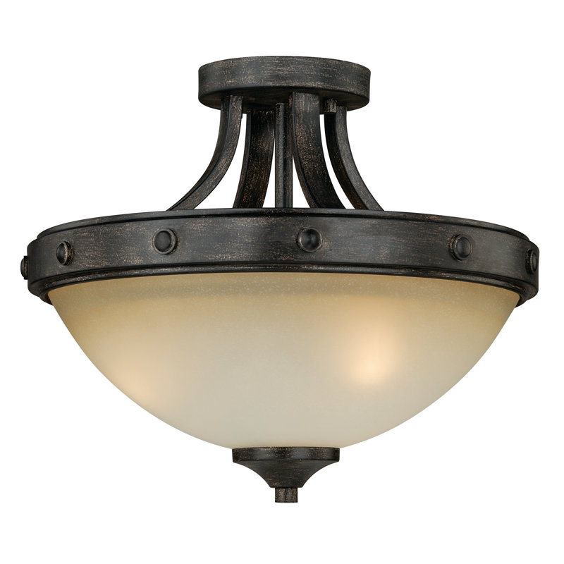 Aagje Glass Semi Flush Mount