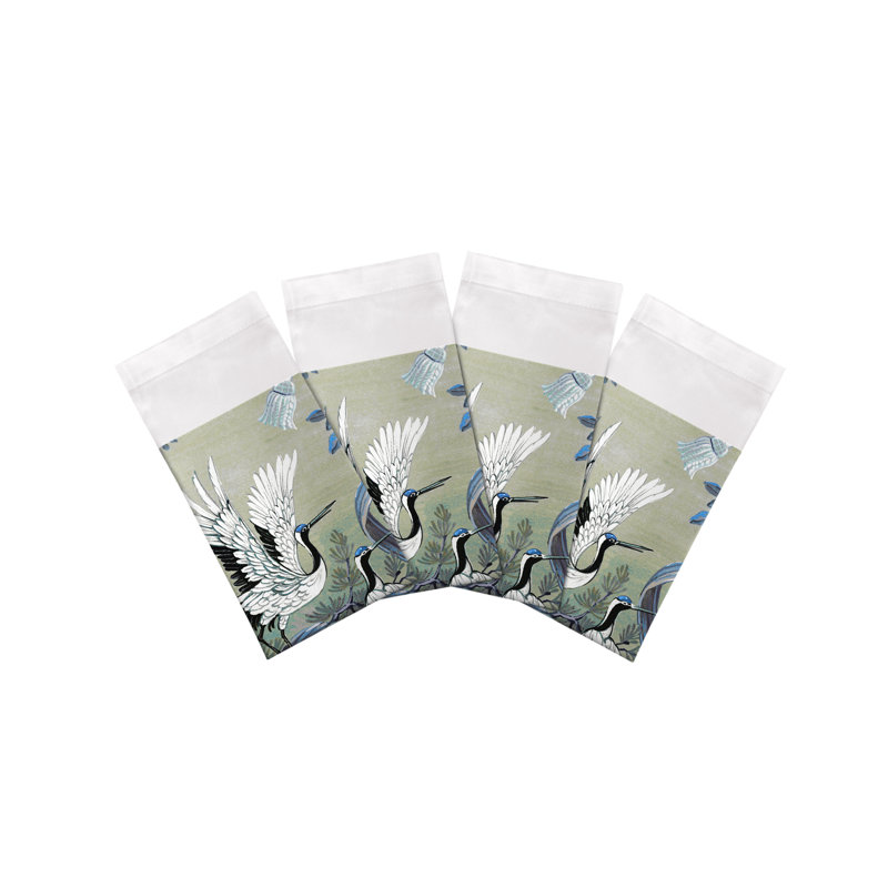 Summer Palace Cotton Sateen Dinner Napkins, Sybil
