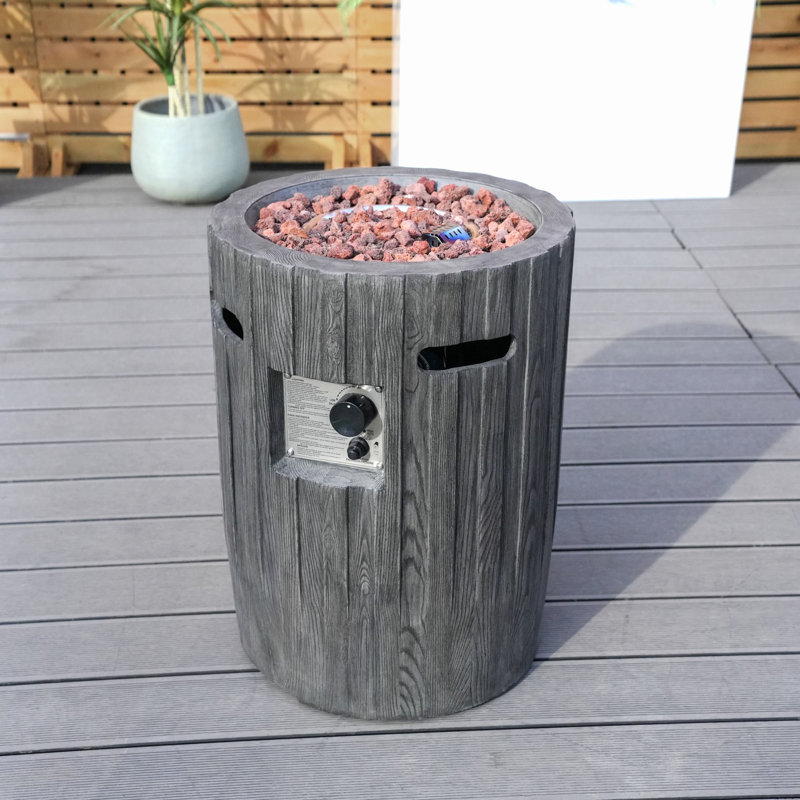 Round Magnesium Oxide Propane Smokeless Fire Pit