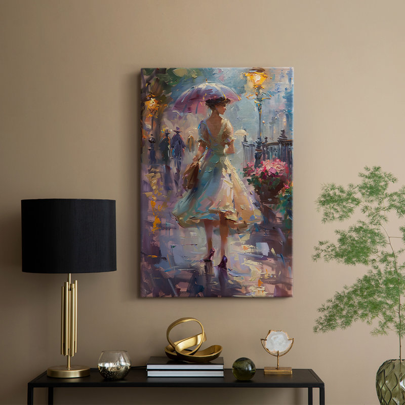 WOMEN Series DCCDXLVII - Toile tendue avec châssis Premium - prête à être accrochée