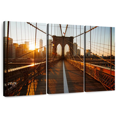 Radiant Brooklyn Bridge
