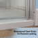 32-33 3/8 in.W x 72 in.H Pivot Frameless Glass Shower Door