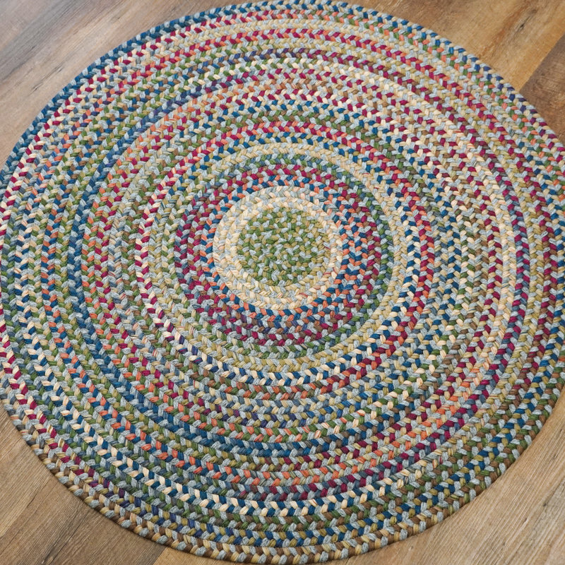 Laine Cloverdale multicolore, Rond 4 pi