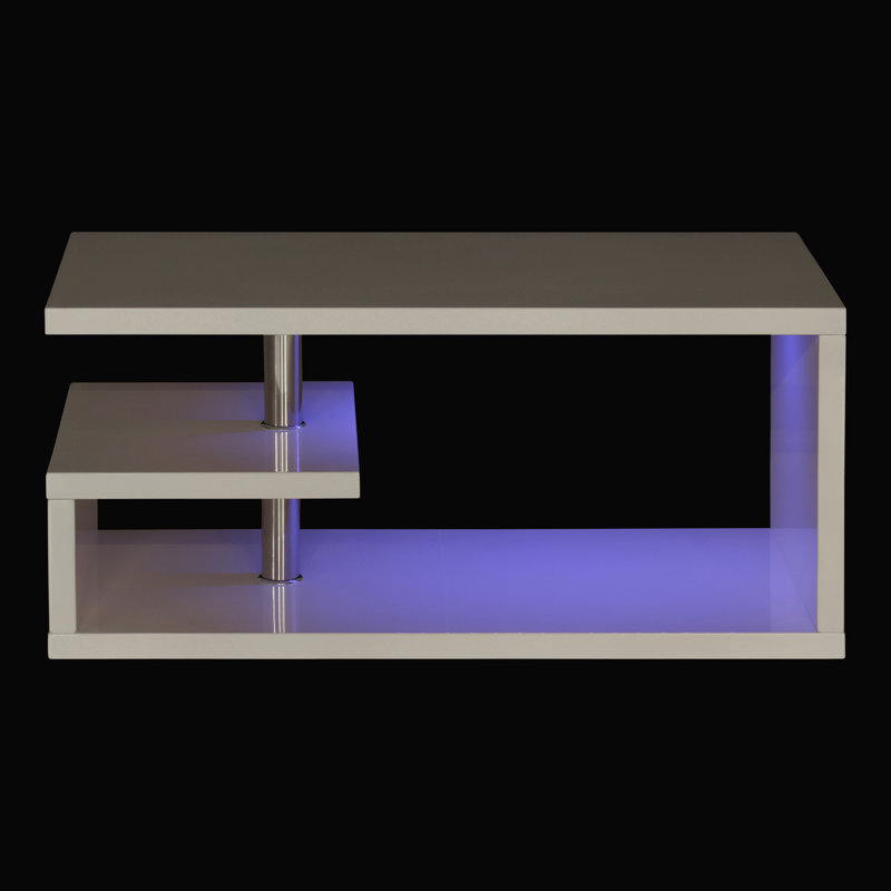 Algrange Coffee Table with Storage, Grey