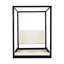Lit plateforme à baldaquin en bois avec tête de lit tapissier-1905182270-1905182271