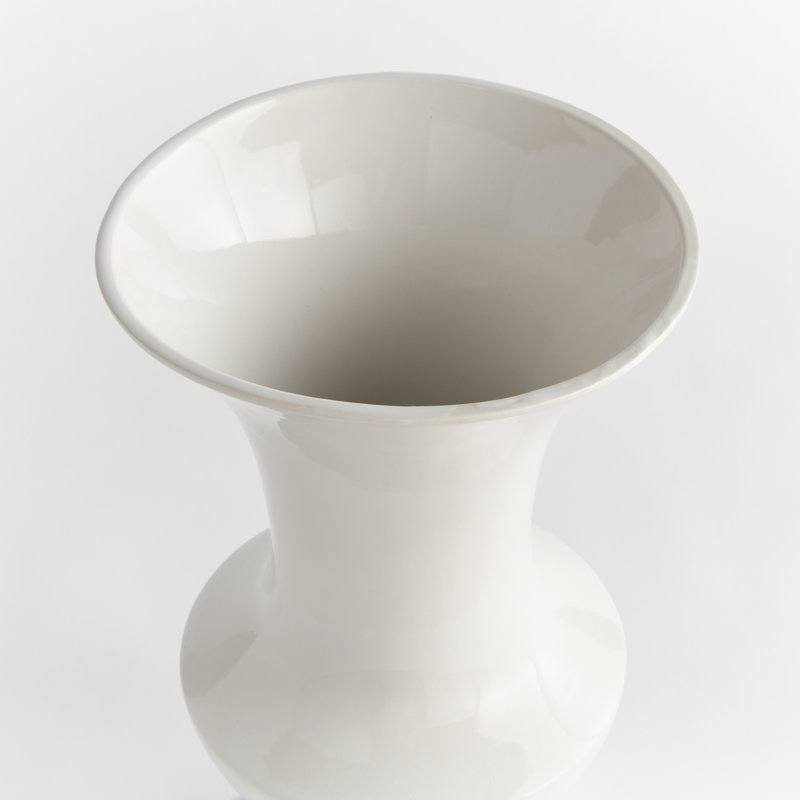 Antoinette Handmade Ceramic Table Vase, 17" H x 9.5" W x 9.5" D