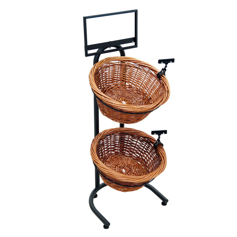 Panier en osier/rotin