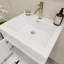Ensemble de meuble-lavabo simple 24 po 24 po-70381356
