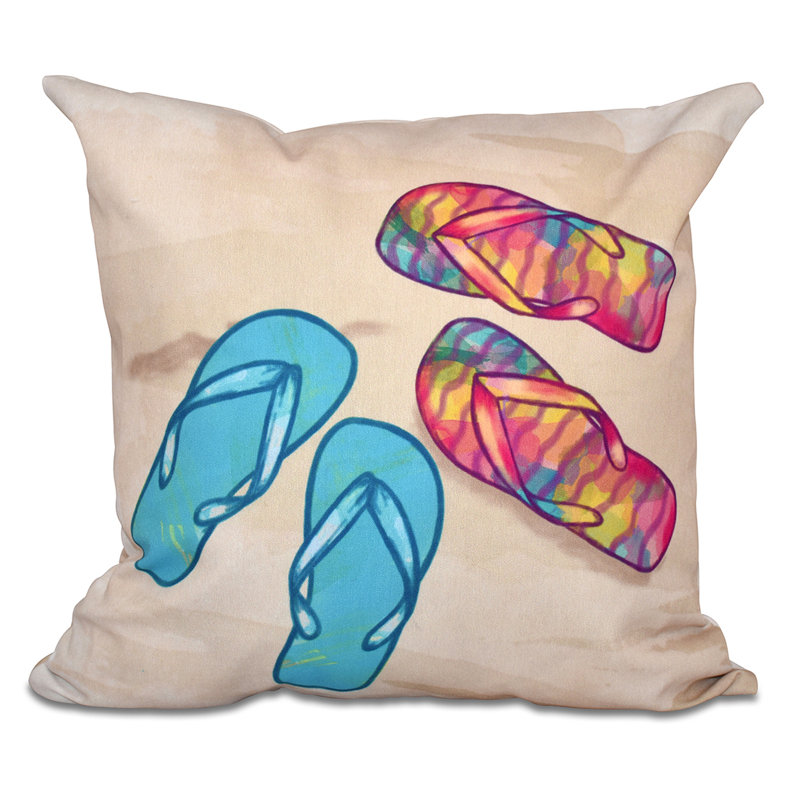 Housse et insert de coussin de plage Beach, H 26 po x l 26 po