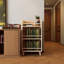 Bibliothèque à 3 niveaux Albert avec cadre en bois de pin