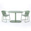 Ensemble bistro 3 pièces, 1 table ovale et 2 chaises-1373956596