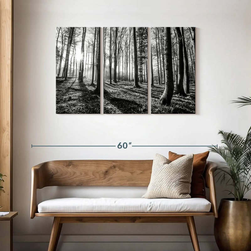 Harnek Forest Sunshine BW, H 28 po x l 45 po