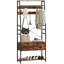 HOMCOM Coat Rack with Shoe Storage Hall Tree Hall Stand-930667185