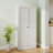 61" Tall White Metal Kitchen Pantry Cabinet - Freestanding Adjustable Shelf Storage for Kitchen, Pantry & Bathroom-730316878