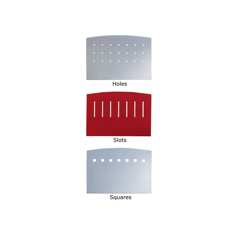 Metal Wall File Pockets, HIPAA Applications, Aluminum Metallic