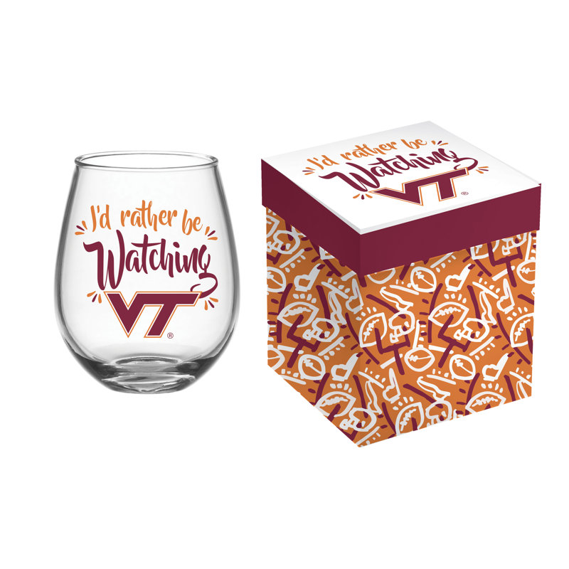 Verre à vapeur 17 oz. Virginia Tech Verre à vin tout usage