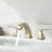 Widespread Bathroom Faucet with Drain Assembly-50749538