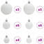 150cm H Lighted Artificial Christmas Tree
