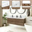 Armoires murales flottantes 72 po pour salle de bain avec lavabo-755603519-755603516