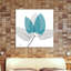 FicusBurkey Teal - Wrapped Canvas Print-1239744191