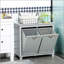 Armoire de trieur de linge inclinable