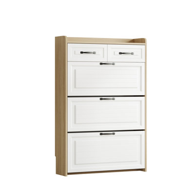 12 Pair Flip Down Shoe Storage