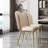 Modern Light yellow/Brown Dining Chair,Dining Room Chairs,Kitchen Chairs