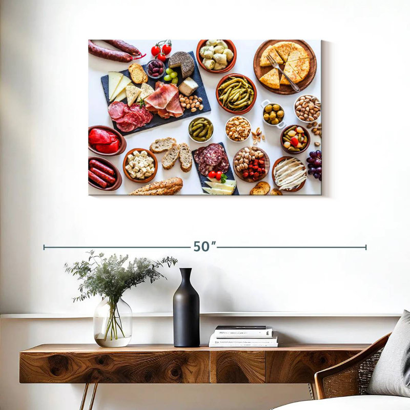 Yarlin Spanish Style Tapas, 24" H x 36" W