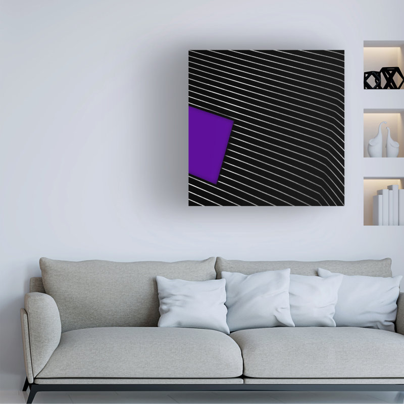 Art sur toile «bolologien» par Gilbert Claes, H 14 po x l 14 po