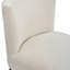 Tabouret de 27 pouces au design moderne avec un tissu lisse de couleur claire et un repose-pieds circulaire avec une finition dorée, créant un look sophistiqué et luxueux - Begie