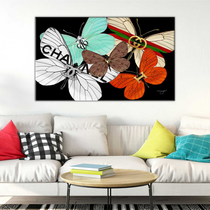 «Fly Away (Horizontal)» par Jodi - impression, Toile tendue, H 18 po x l 30 po x P 1 po