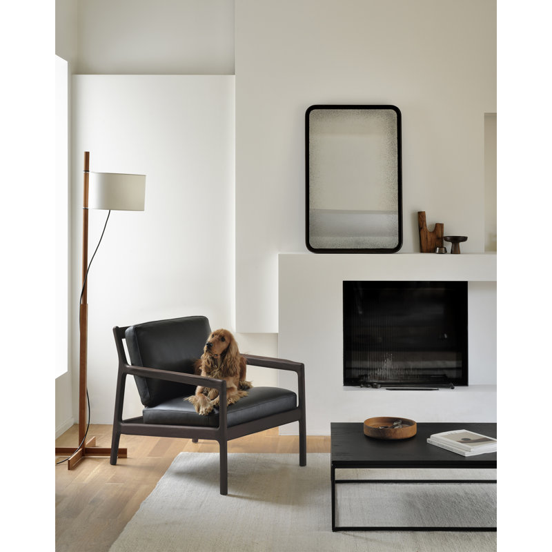 Jack Lounge Chair, Carbone Leather