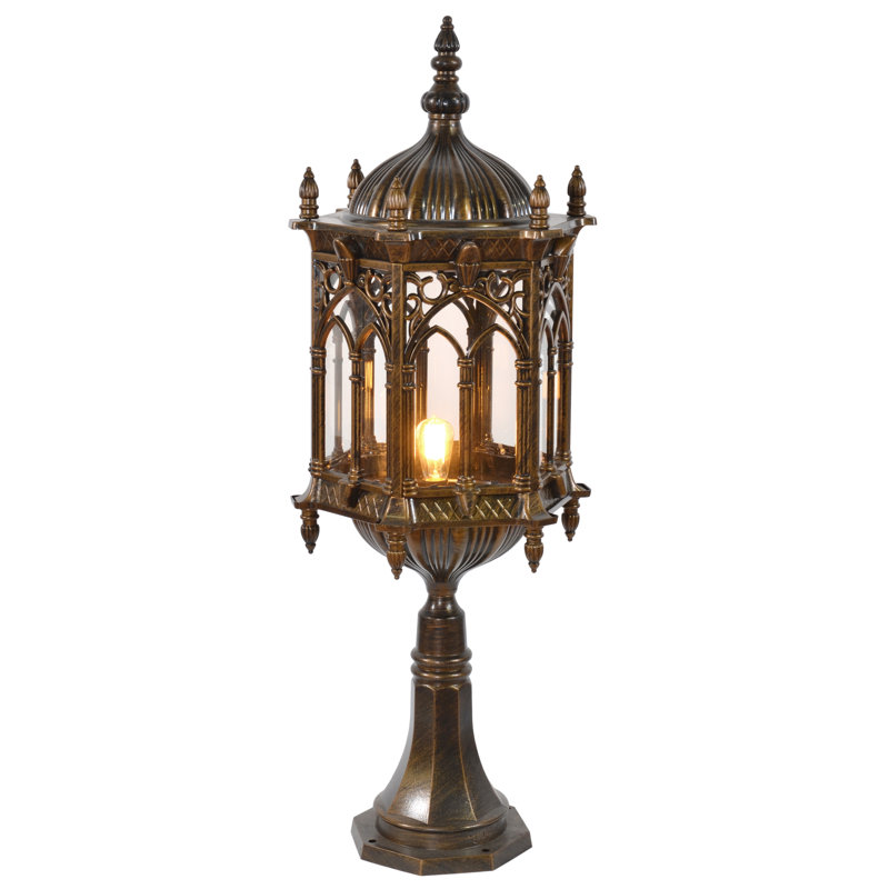 Lampe colonne gothique
