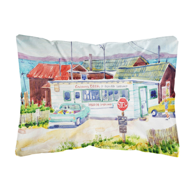 Coussin intérieur/extérieur shack pour fruits de mer