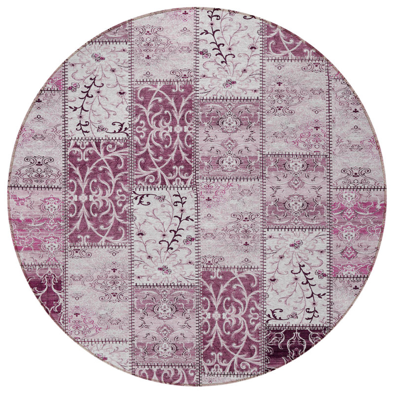 Tapis intérieur rond 8 pi Mountbatten