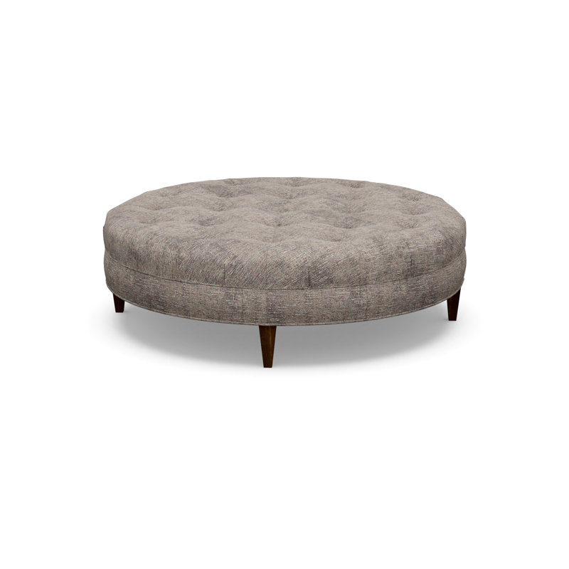 Round Ottoman, Walnut, 9907-99