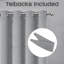 Aspire Homeware Linen 100% Blackout Curtain Pair for Maximum Privacy and Light Control-1930748807-1930748811
