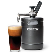 Restpresso 64 oz White Thermal Coffee Carafe / Server - 8 3/4 x 6 1/4 x  11 - 10 count box