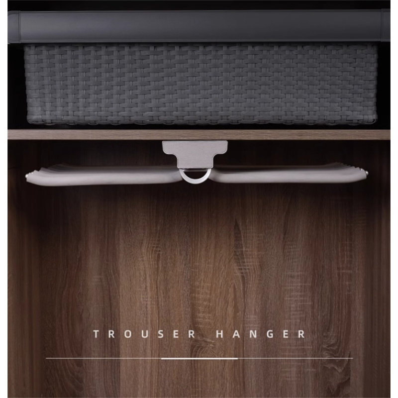 Toptrack Single-Row Pull-Out Pants Rack
