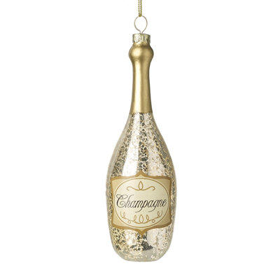 14cm Glass Holiday Shaped Ornament