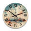 Horloge murale en bois massif Opas-1328503796