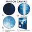 Blue Griand Skyscrapers In Manhattan - Skyscrapers, impression d'art mural-922782493-961679470