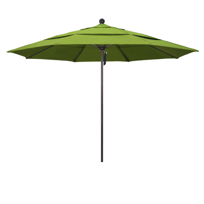 Parasol de marché 11 pi Silva, Bronze, Sunbrella® Ara