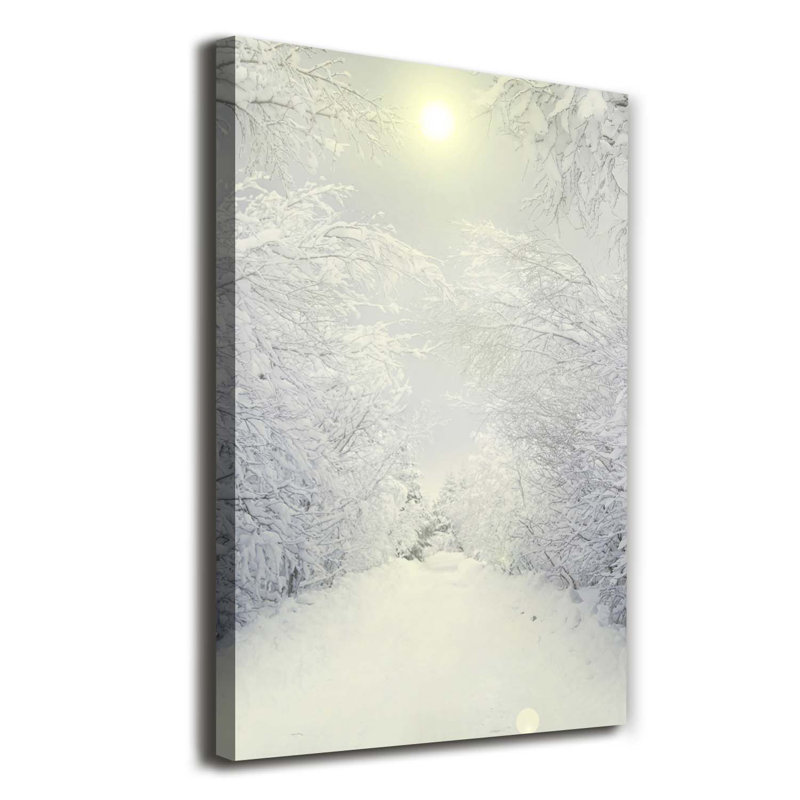 Winter Forest - Wrapped Canvas Print
