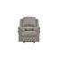 Ensemble 3 pièces: canapé inclinable, causeuse console et fauteuil inclinable, chenille gris-beige-990975575