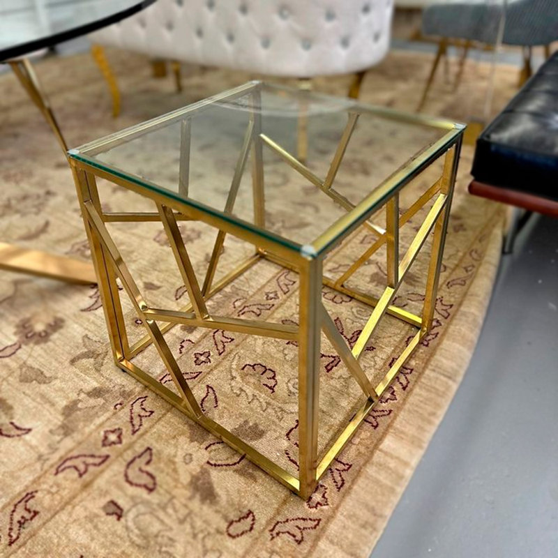 Table d'appoint Mehpare, Or