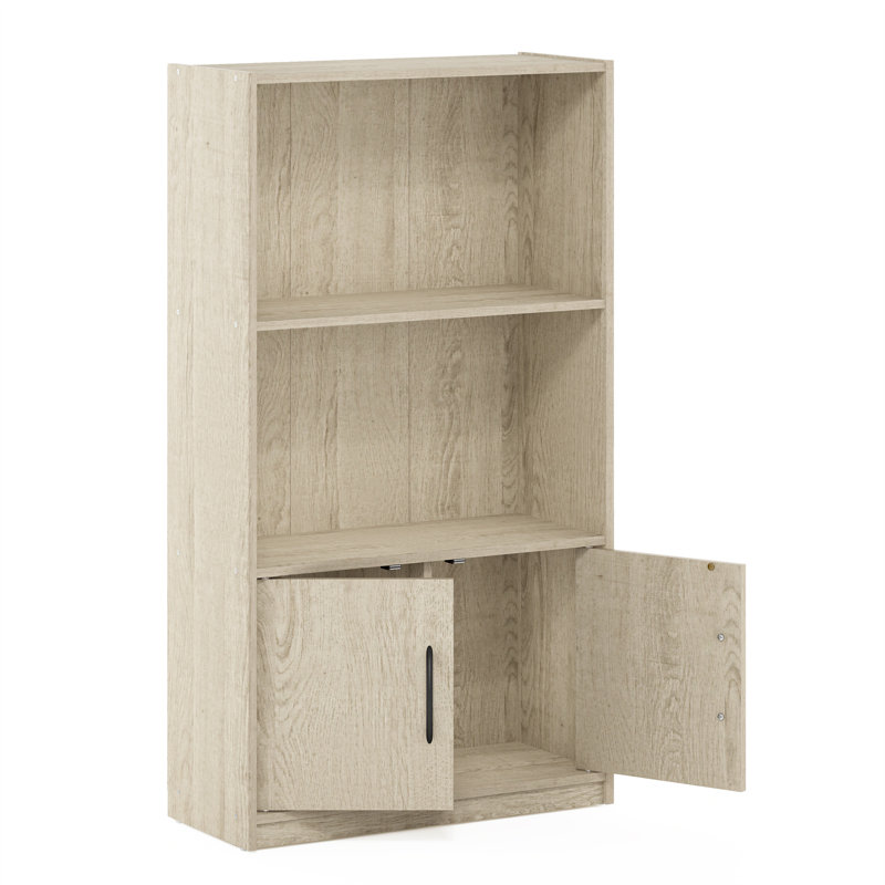 Bibliothèque standard Gania, (2 tablettes) H 40 po x l 22 po x P 9 po, Chêne