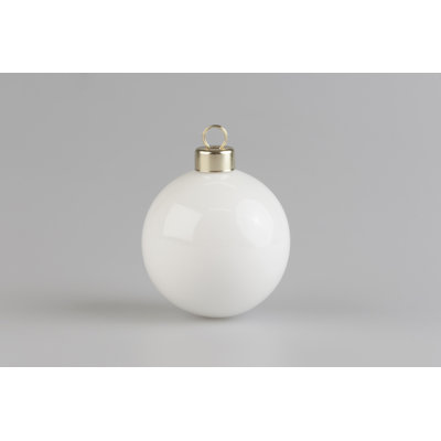 8cm Ceramic Bauble